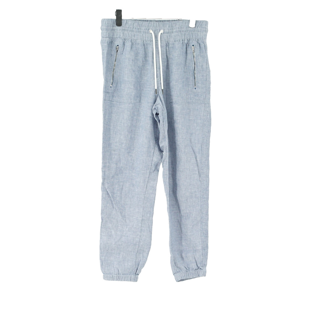Athleta Linen Jogger Pants SZ 6‎ Cabo Beachy Coastal Travel Athleisure Soft Girl